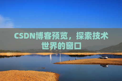 CSDN博客预览，探索技术世界的窗口